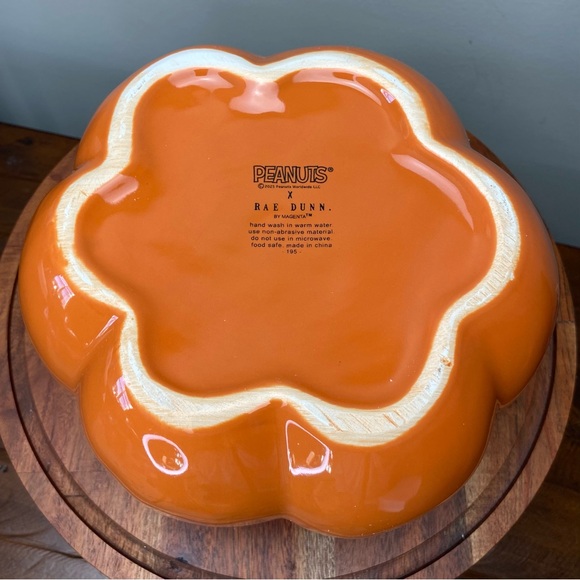 Rae Dunn Peanuts Snoopy Pumpkin Cookie Jar - Picture 8 of 15